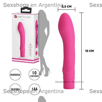 Estimulador de punto G con 10 modos de vibracion